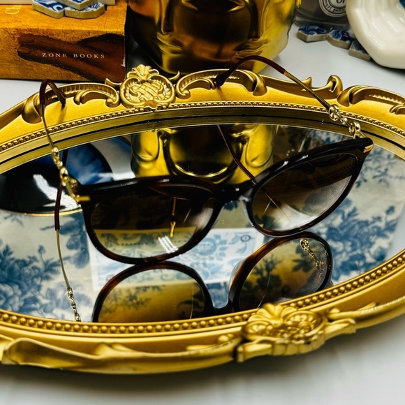 🆕 GUCCI 🧿 NWOT GG0885SA002 Acetate Cat Eye Horsebit Sunglasses, Brown Gradient - Picture 12 of 15